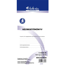 VICTORIA Nyomtatvány, kézbesítőkönyv, 100 lap, victoria paper, &quot;c.5230-29&quot;, 10 tömb/csomag nyomtatvány