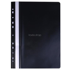 VICTORIA OFFICE Gyorsfűző, lefűzhető, PP, A4, VICTORIA OFFICE, fekete lefűző