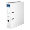 VICTORIA OFFICE Iratrendező, 75 mm, A4, PP/karton, élvédő sínnel, VICTORIA OFFICE, "Basic", fehér