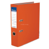 VICTORIA OFFICE Iratrendező, 75 mm, A4, PP/karton, élvédő sínnel, VICTORIA OFFICE, "Basic", narancs