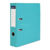 VICTORIA OFFICE Iratrendező, 75 mm, A4, PP/karton, élvédő sínnel, VICTORIA OFFICE, "Basic", türkiz