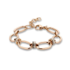  Victoria Rose gold színű köves karkötő