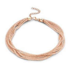 VICTORIA Rose gold színű köves nyaklánc nyaklánc