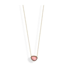 VICTORIA Rose gold színű rózsaszín köves nyaklánc nyaklánc