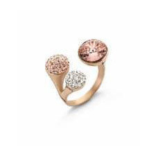 Victoria Rose gold színű színes köves gyűrű gyűrű