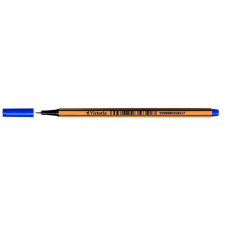 VICTORIA Tűfilc, 0,4 mm, VICTORIA,&quot;Slim&quot;, kék filctoll, marker