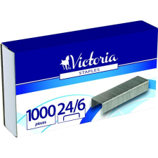 VICTORIA Tűzőkapocs, 24/6 (SCNO24/6) gemkapocs, tűzőkapocs