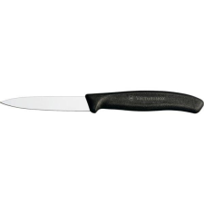 Victorinox Fekete zöldséges kés, Victorinox, 8 cm penge kés és bárd