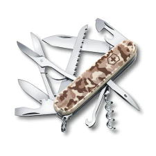  Victorinox Huntsman Desert Camouflage 15Func zsebkés svájci bicska 1.3713.941 horgászkés