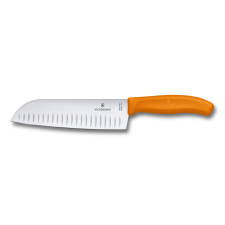 Victorinox V-6.85 26.17L9B Santoku kés 17cm - Narancssárga konyhai eszköz