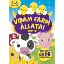 - Vidám Farm Állatai Kifestő - Több Mint 60 Db Matricával egyéb könyv