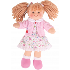 Vidám Látkovababa Poppy by Bigjigs Toys baba