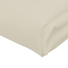 vidaXL 100 db krémszínű étkezőszalvéta 50 x 50 cm asztalterítő és szalvéta