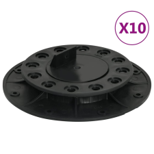 vidaXL 10 db állítható láb deszkázathoz 20-30 mm építőanyag