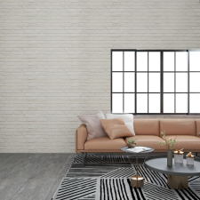 vidaXL 11 db EPS 3D fali panel fehér tégla dizájnnal építőanyag