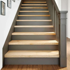vidaXL 16 db tömör tölgyfa lépcsőfokok kezeletlen 100x30x2 cm építőanyag