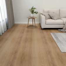 vidaXL 20 db barna öntapadó PVC padlólap 1,86 m² dekorburkolat
