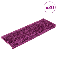 vidaXL 20 db lila lépcsőszőnyeg 65 x 21 x 4 cm lakástextília