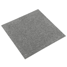 vidaXL 20 db szürke szőnyegpadlólap 5 m² 50 x 50 cm (147311) építőanyag