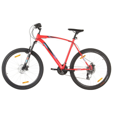 vidaXL 21 sebességes piros mountain bike 29 hüvelykes kerékkel 53 cm mtb kerékpár