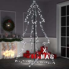 vidaXL 240 LED-es beltéri/kültéri kúp alakú karácsonyfa 118 x 180 cm műfenyő