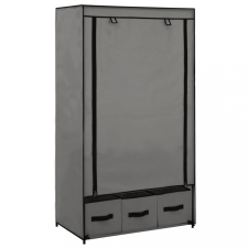 vidaXL 282460 vidaXL Wardrobe Grey 87x49x159 cm Fabric bútor