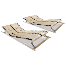 vidaXL 2 db 7 zónás 28 léces FSC ágyrács 70 x 200 cm ágy és ágykellék