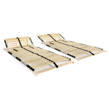 vidaXL 2 db 7 zónás 28 léces FSC ágyrács 90 x 200 cm ágy és ágykellék