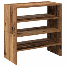 vidaXL 2 db antik fa színű cipőtartó állvány halmozható 60x30x30,5 cm (858872) bútor