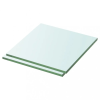 vidaXL 2 db átlátszó üveg paneles polc 30 x 25 cm