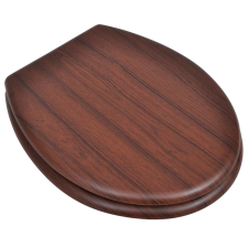 vidaXL 2 db barna MDF WC ülőke (275909) szaniter
