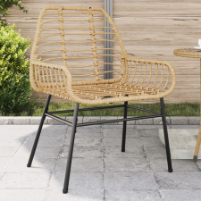 vidaXL 2 db barna polyrattan kerti szék kerti bútor