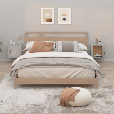 vidaXL 2 db betonszürke falra szerelhető éjjeliszekrény 50x30x47 cm bútor