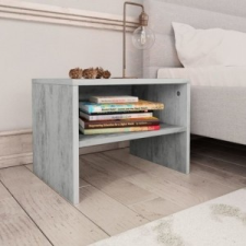 vidaXL 2 db betonszürke forgácslap éjjeliszekrény 40 x 30 x 30 cm bútor