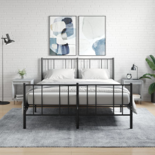 vidaXL 2 db betonszürke szerelt fa éjjeliszekrény 40 x 35 x 50 cm bútor