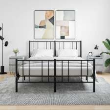 vidaXL 2 db betonszürke szerelt fa éjjeliszekrény 40 x 35 x 50 cm bútor