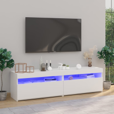 vidaXL 2 db fehér TV-szekrény LED-világítással 75 x 35 x 40 cm bútor