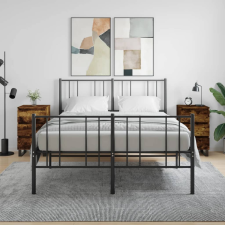vidaXL 2 db füstös tölgyszínű szerelt fa éjjeliszekrény 40x35x69 cm bútor