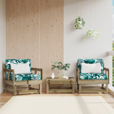 vidaXL 2 db impregnált fenyőfa kerti szék kerti bútor