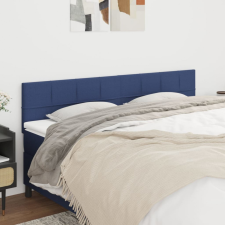 vidaXL 2 db kék szövet fejtámla 100x5x78/88 cm ágy és ágykellék