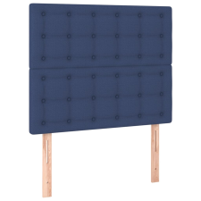 vidaXL 2 db kék szövet fejtámla 90x5x78/88 cm (3116754) ágy és ágykellék