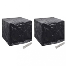vidaXL 2 db kerti víztartálytakaró 8 fűzőlyukkal 116 x 100 x 120 cm kerti bútor