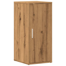 vidaXL 2 db kézműves tölgy színű szerelt fa cipőszekrény 32x35x70 cm (856707) bútor