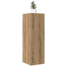 vidaXL 2 db kézműves tölgy színű szerelt fa TV-szekrény 30,5x30x90 cm bútor