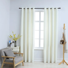 vidaXL 2 db krémszínű bársony sötétítőfüggöny gyűrűkkel 140 x 225 cm