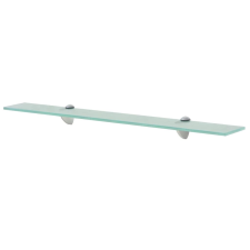 vidaXL 2 db lebegő üvegpolc 70 x 10 cm 8 mm (3051498) bútor