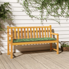 vidaXL 2 db levélmintás szövet padpárna 180 x 50 x 7 cm lakástextília