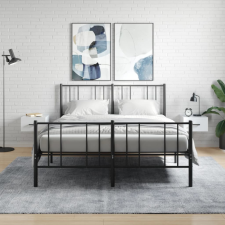 vidaXL 2 db magasfényű fehér fali éjjeliszekrény 35x35x20 cm bútor