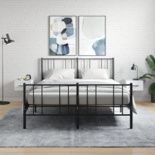 vidaXL 2 db magasfényű fehér fali éjjeliszekrény 35x35x20 cm bútor