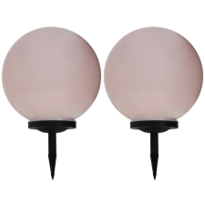 vidaXL 2 db napelemes kültéri LED gömblámpa 40 cm RGB kültéri világítás